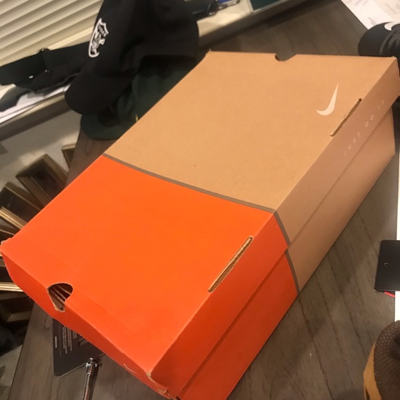 Nike Air Force 1 Mid WP Wheat Flax Shoes Sz 9.5 - Picture 10 of 10